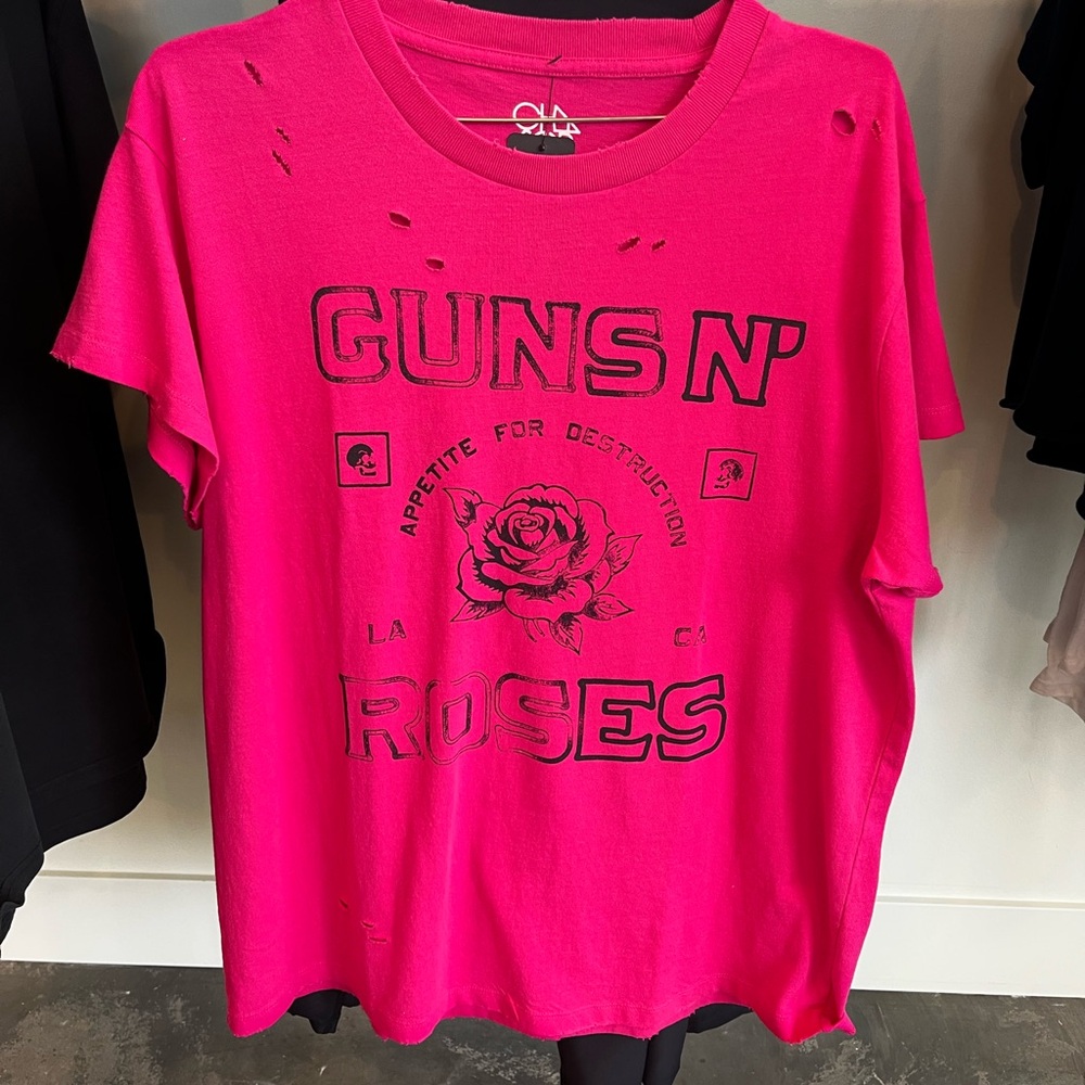 Chaser Pink Graphic Tee
